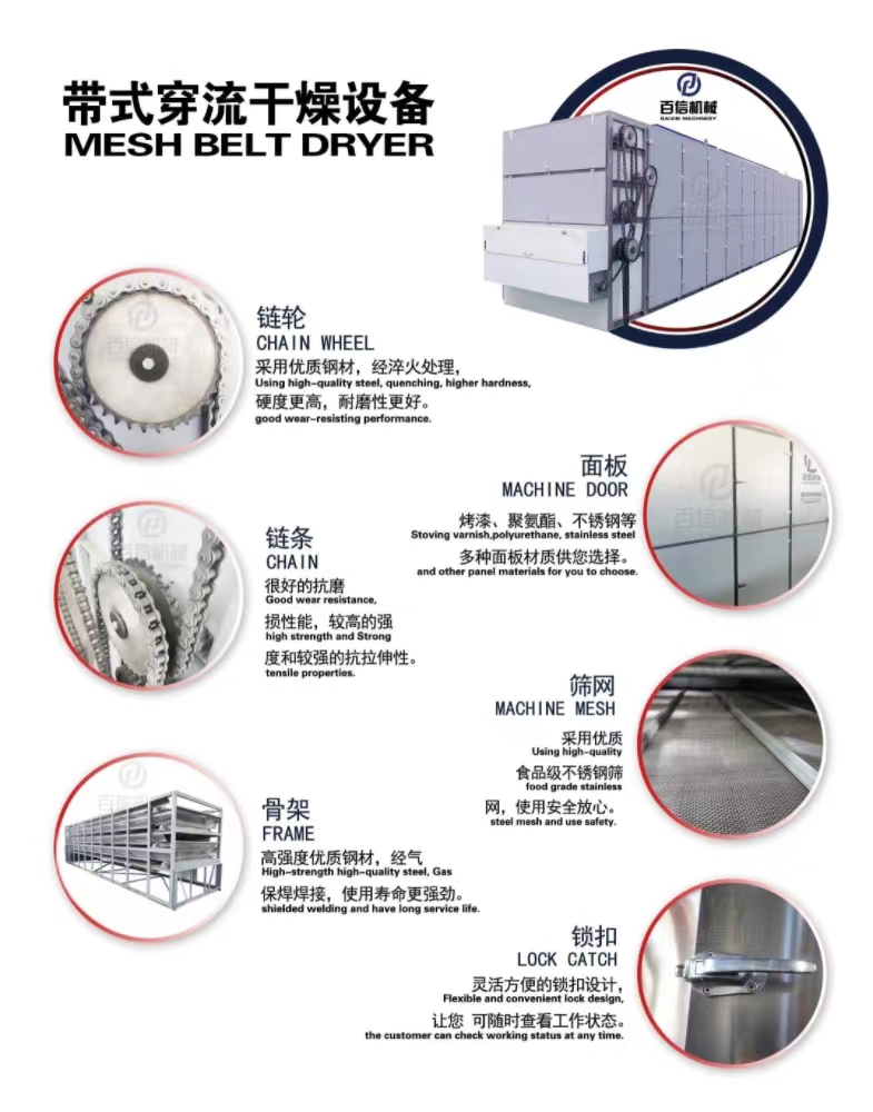 帶式烘干機特點