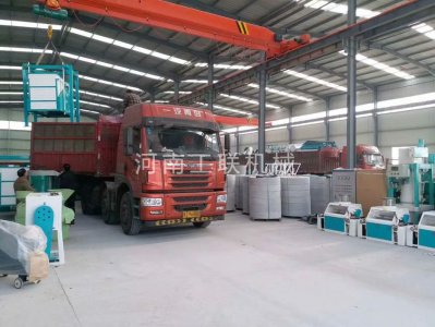 60噸鋼架面粉機發貨中