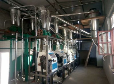 青海五組平篩制粉