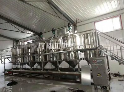 10T食用油壓榨精煉灌裝設備