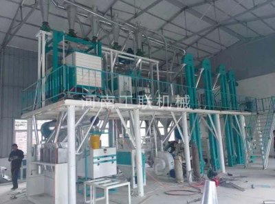 天津寶坻50噸玉米糝精加工設備