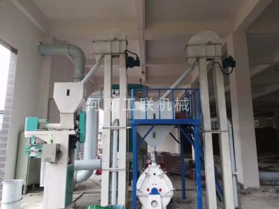 貴州酒廠五糧無塵粉碎自動打包設備