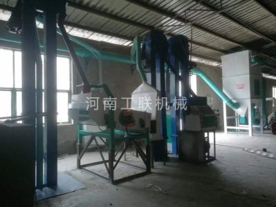 酒廠五糧清理無塵粉碎設備