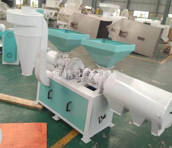 28-5B玉米脫皮制糝制面一體機