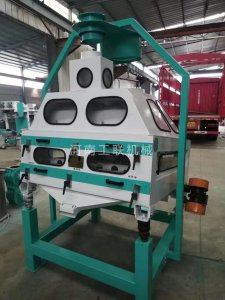 吸風分級去石機