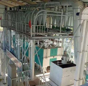 120噸面粉機鋼架成套設備