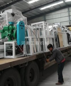 山西30噸小米設備發貨