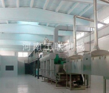 100噸莜麥清理水洗烘干加工設備