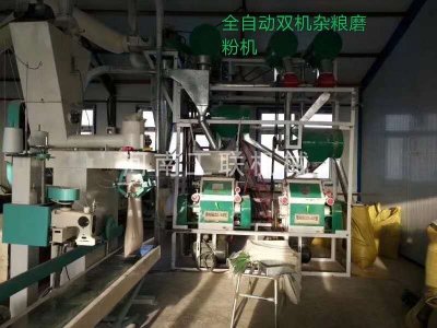 全自動(dòng)雙機(jī)雜糧磨粉機(jī)